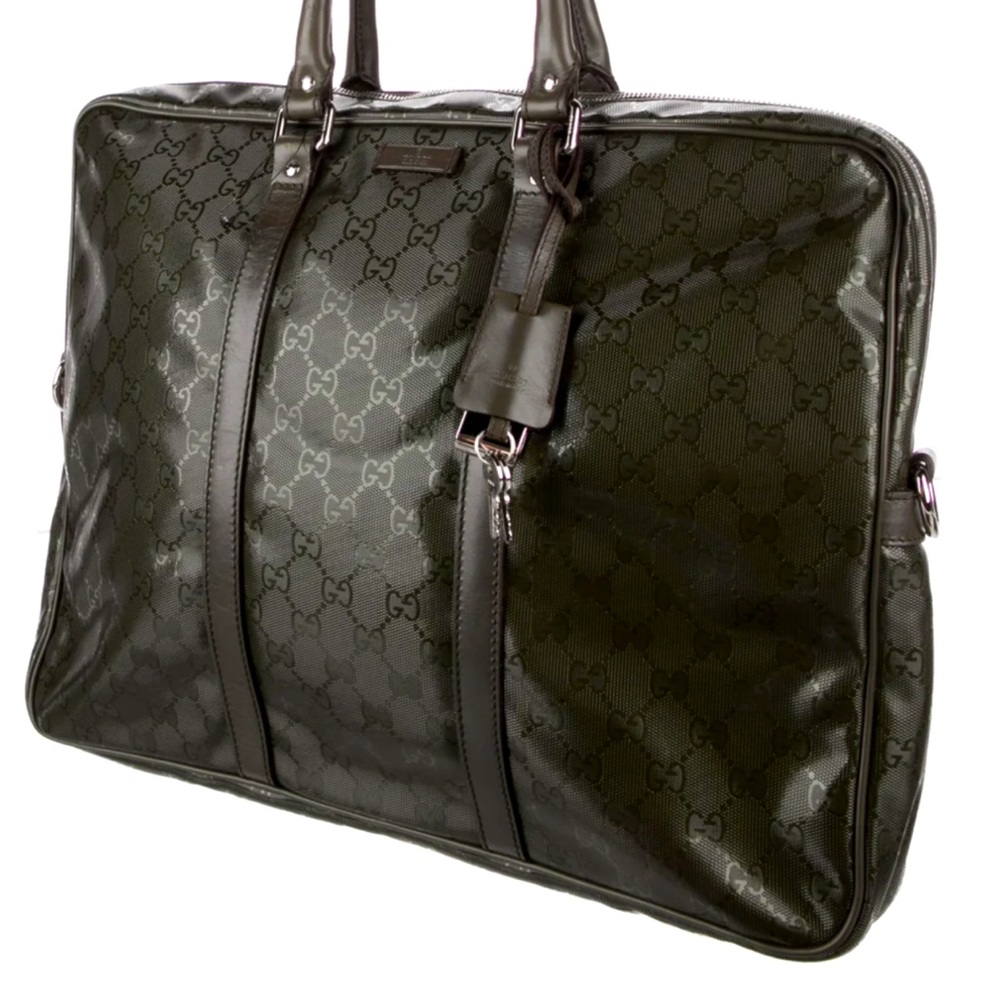 Authentic Gucci Imprime Briefcase - image 1